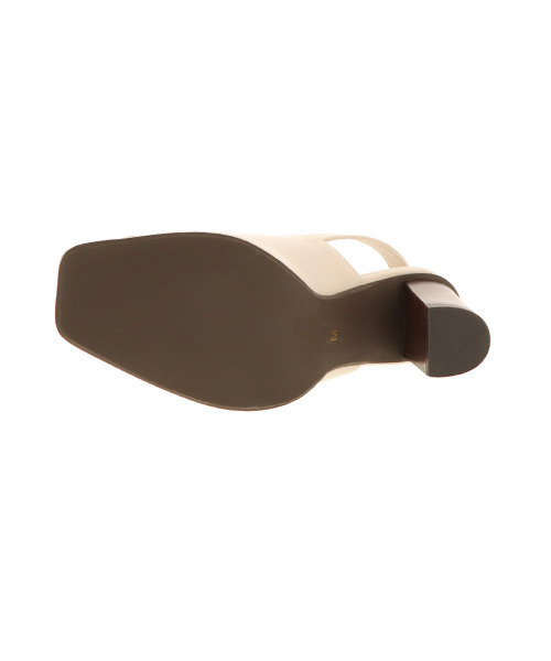 RANDA（ランダ）の「ストレスフリー/スクエアトゥストラップサンダル（サンダル・レディース・ブラック/ゴールド/アイボリー・LL/S/M/L）」の4枚目の写真