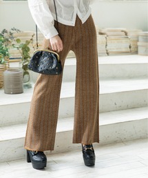 Mysa&Liina | ジャガードニットパンツ(その他パンツ)