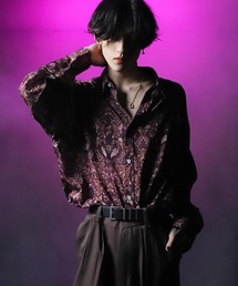 G.O.C | 【21SS】マルチパターンオーバーサイズドルマンシャツ(シャツ/ブラウス)