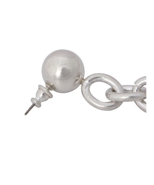 Ameri(アメリ)の「SPHERE PIERCE(ピアス(両耳用)・レディース・シルバー/ゴールド・FREE)」の6枚目の写真