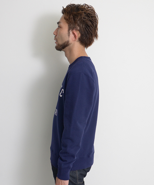 URBAN RESEARCH(アーバンリサーチ)の「UR AUTHENTIC C/N SWEAT(スウェット・メンズ・ホワイト/ブラック/ネイビー・LARGE/MEDIUM)」の15枚目の写真