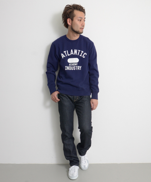 URBAN RESEARCH(アーバンリサーチ)の「UR AUTHENTIC C/N SWEAT(スウェット・メンズ・ホワイト/ブラック/ネイビー・LARGE/MEDIUM)」の11枚目の写真