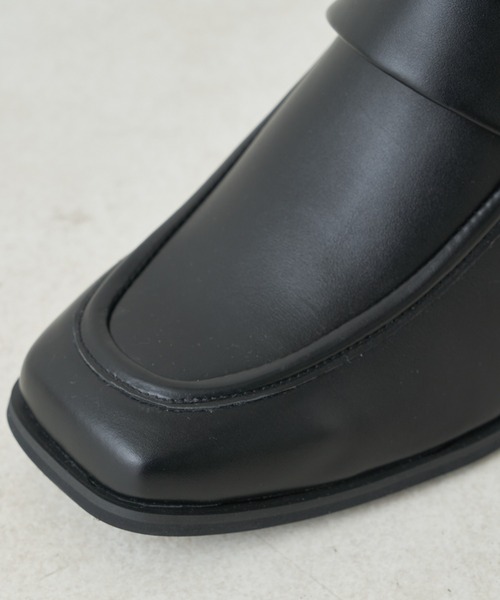 Chico(チコ)の「ソックスヒールローファー(ローファー・レディース・ブラック/ライトベージュ・SMALL/MEDIUM/LARGE)」の6枚目の写真