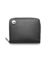 JAM HOME MADE | 牛革 レザー ラウンドファスナー ミディアム ウォレット ブランド オリジナル 二つ折り 財布(財布)