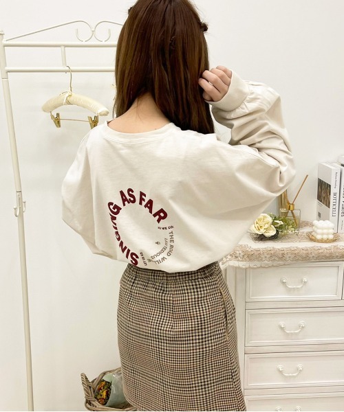 apres jour（アプレジュール）の「アソートスリット入りロンT【ZOZOTOWN限定アイテム】（Tシャツ/カットソー・レディース・オフホワイト/アイボリー/ミント/クリーム/ホワイト系その他/ダークブルー・X-LARGE/フリー）」の21枚目の写真