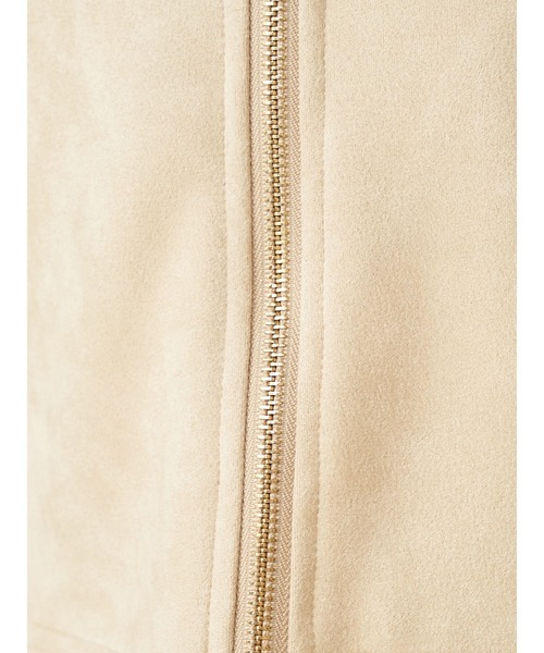 ROYAL PARTY（ロイヤルパーティー）の「ノーカラージャケット（ノーカラージャケット・レディース・ライトグレー/ブラック/ベージュ・FREE）」の16枚目の写真