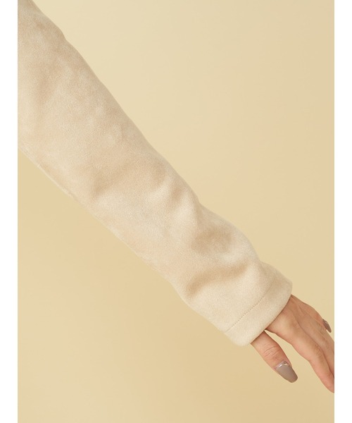 ROYAL PARTY（ロイヤルパーティー）の「ノーカラージャケット（ノーカラージャケット・レディース・ライトグレー/ブラック/ベージュ・FREE）」の13枚目の写真