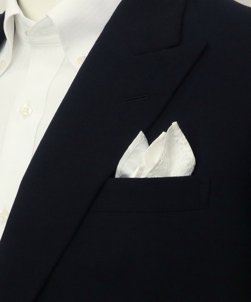 TOKYO SHIRTS（トウキョウシャツ）の「ベーシック ポケットチーフ（ポケットチーフ・メンズ・その他1/その他2/その他3/その他4/その他5/その他6/その他7/その他8/その他9/その他10/その他11/その他12・FREE）」の6枚目の写真