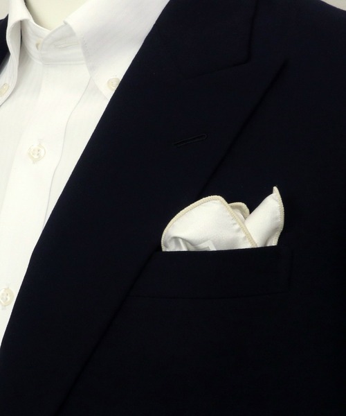 TOKYO SHIRTS（トウキョウシャツ）の「ベーシック ポケットチーフ（ポケットチーフ・メンズ・その他1/その他2/その他3/その他4/その他5/その他6/その他7/その他8/その他9/その他10/その他11/その他12・FREE）」の8枚目の写真