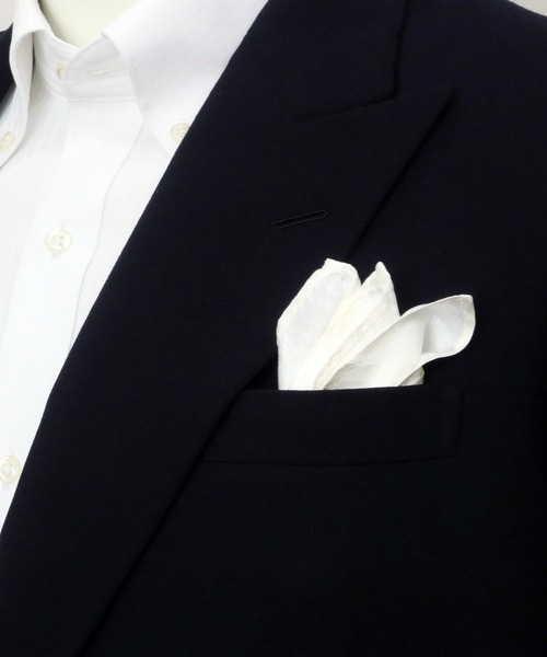 TOKYO SHIRTS（トウキョウシャツ）の「ベーシック ポケットチーフ（ポケットチーフ・メンズ・その他1/その他2/その他3/その他4/その他5/その他6/その他7/その他8/その他9/その他10/その他11/その他12・FREE）」の11枚目の写真