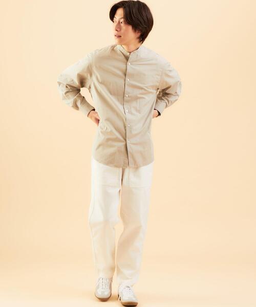 green label relaxing（グリーンレーベルリラクシング）の「★ [ GLR/ lab ] デニムライク イージー パンツ（デニムパンツ・メンズ・ブラック/オフホワイト/ネイビー・XL/S/M/XXL/L）」の20枚目の写真