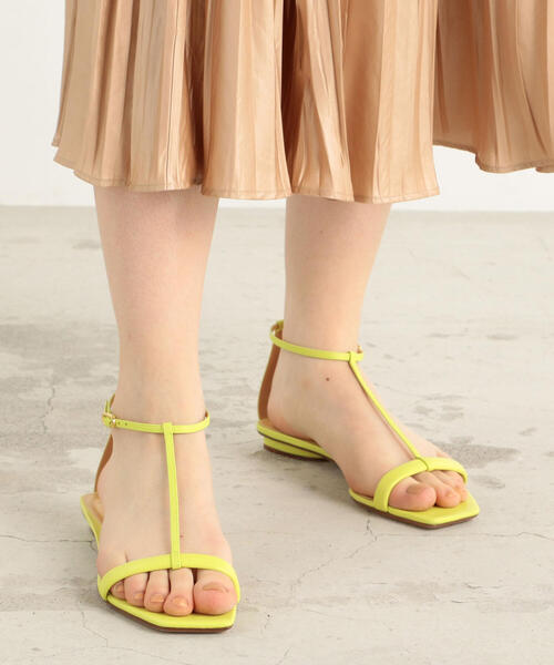 ALEXANDRE BIRMANレインボーストラップ ミュールサンダル白36 ALEXANDRE BIRMANレインボーストラップ ミュールサンダル白36