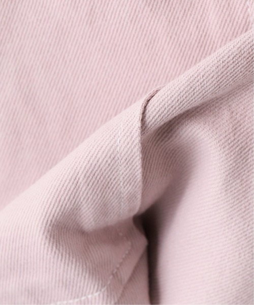 INHERIT（インヘリット）の「カミコンカツラギショートステンカラー（ブルゾン・メンズ・ピンク/グリーン・MEDIUM/LARGE）」の18枚目の写真