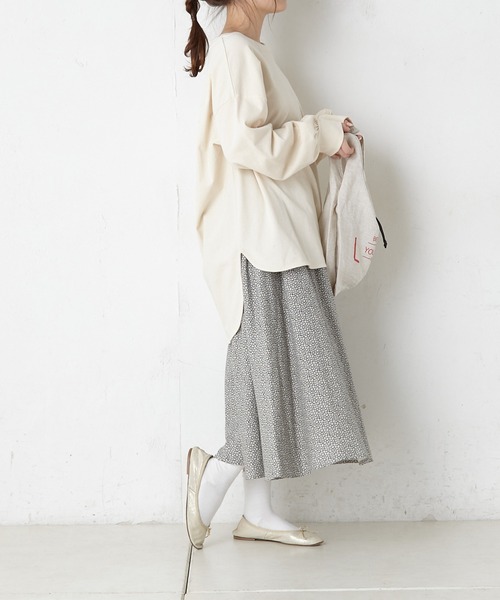 PUAL CE CIN(ピュアルセシン)の「折り畳み麻エコバッグ(ショルダーバッグ・レディース・チャコールグレー/ベージュ/ナチュラル・FREE)」の13枚目の写真