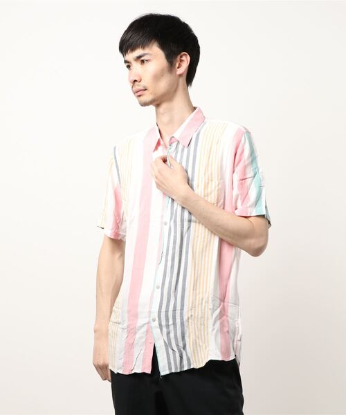 MB ULTIMATE FABRIC ジャージーストライプシャツ M