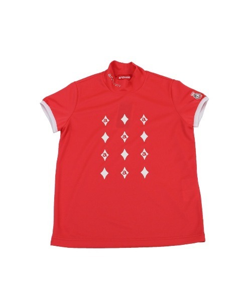 archivio(アルチビオ)の「ゴルフハイネックプル(H)(Tシャツ/カットソー・レディース・ブラック/ホワイト×レッド/ホワイト×グリーン/レッド・L/M/S)」の15枚目の写真