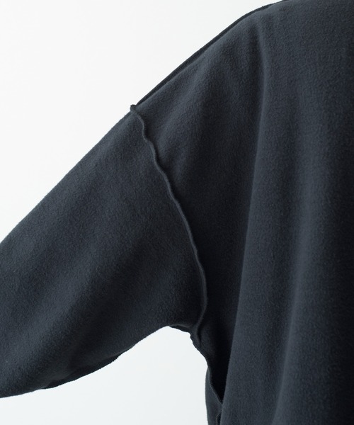 And A（アンドエー）の「Abu Garcia アブガルシア / × is-ness BIG REVERSIBLE SWEAT イズネスコラボ リバーシブル カレッジロゴ ビッグスウェット アーチロゴトレーナー / 21AAB-2001（スウェット・メンズ・ブラック/オリーブ・LARGE/X-LARGE/MEDIUM）」の11枚目の写真