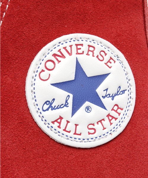 CONVERSE（コンバース）の「SUEDE ALL STAR J HI / スエード オールスター J HI（スニーカー・メンズ・ブラック/レッド・5/11.5/7/7.5/10.5/9/8/4/8.5/3.5/5.5/6.5/4.5/9.5）」の6枚目の写真