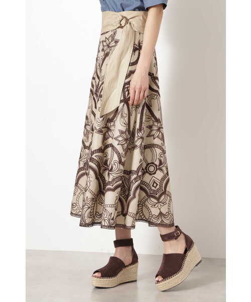 セール】◇サンドラエンブロイダリースカート（スカート）｜JILL  