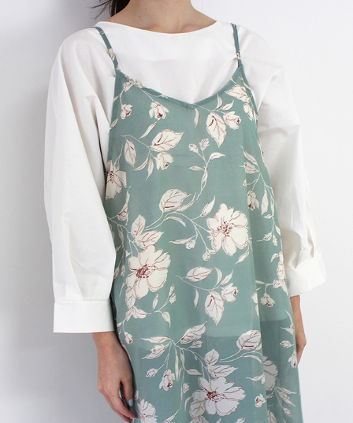 MODE ROBE（モードローブ）の「ラウンドネックタックスリーブトップス（Tシャツ/カットソー・レディース・ホワイト/ベージュ/ピンク・FREE）」の15枚目の写真