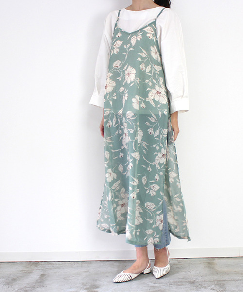 MODE ROBE（モードローブ）の「ラウンドネックタックスリーブトップス（Tシャツ/カットソー・レディース・ホワイト/ベージュ/ピンク・FREE）」の19枚目の写真