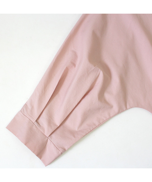 MODE ROBE（モードローブ）の「ラウンドネックタックスリーブトップス（Tシャツ/カットソー・レディース・ホワイト/ベージュ/ピンク・FREE）」の10枚目の写真