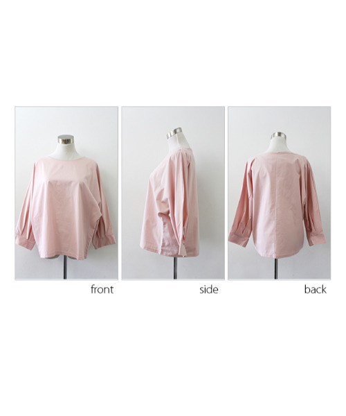 MODE ROBE（モードローブ）の「ラウンドネックタックスリーブトップス（Tシャツ/カットソー・レディース・ホワイト/ベージュ/ピンク・FREE）」の21枚目の写真