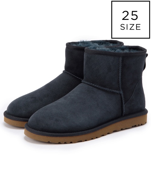UGG（アグ）の「アグ/UGG Classic MINI（ブーツ・レディース・ネイビー/ベージュ/ブラック/オリーブ・8/6/7）」の4枚目の写真