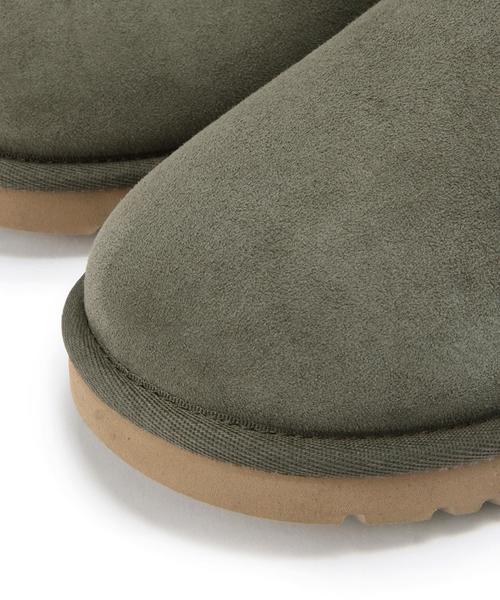 UGG（アグ）の「アグ/UGG Classic MINI（ブーツ・レディース・ネイビー/ベージュ/ブラック/オリーブ・8/6/7）」の11枚目の写真