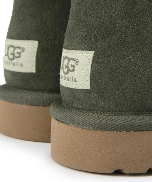 UGG（アグ）の「アグ/UGG Classic MINI（ブーツ・レディース・ネイビー/ベージュ/ブラック/オリーブ・8/6/7）」の12枚目の写真