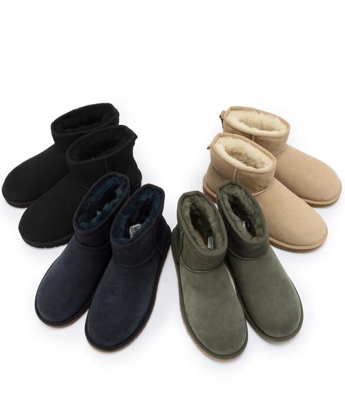 UGG（アグ）の「アグ/UGG Classic MINI（ブーツ・レディース・ネイビー/ベージュ/ブラック/オリーブ・8/6/7）」の5枚目の写真