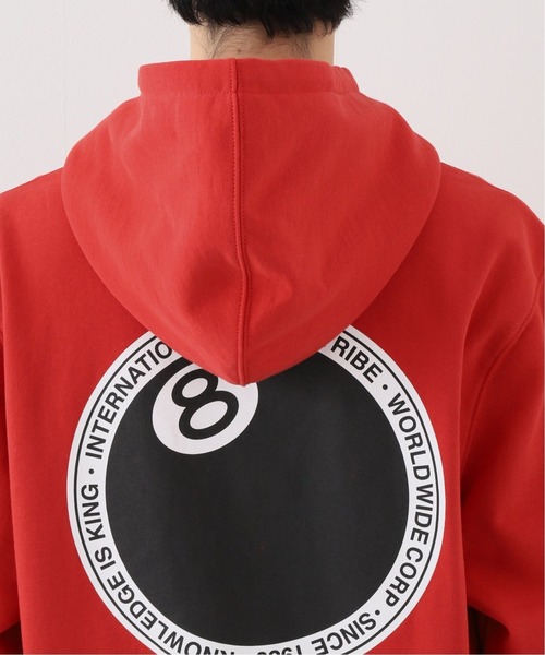 STUSSY(ステューシー)の「【STUSSY / ステューシー】8 Ball Dotフーディー(パーカー・メンズ・ブラック/グレー/レッド・MEDIUM/LARGE)」の12枚目の写真