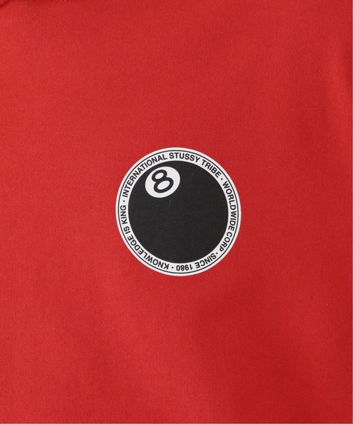 STUSSY(ステューシー)の「【STUSSY / ステューシー】8 Ball Dotフーディー(パーカー・メンズ・ブラック/グレー/レッド・MEDIUM/LARGE)」の5枚目の写真