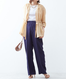 美品 マルティニーク シースルー 清涼感 きれいめ ブラウス ジャケット martinique（マルティニーク）の「martinique/シースルー