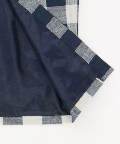JENNE（ジェンヌ）の「リネン混チェックペンシルスカート（スカート・レディース・ネイビー/ピンク/ブルー・SMALL/MEDIUM/LARGE）」の19枚目の写真
