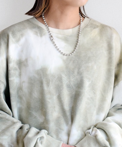 Marient(マリエント)の「Stainless Ball Chain Necklace(Short)(ネックレス・レディース・シルバー・FREE)」の3枚目の写真
