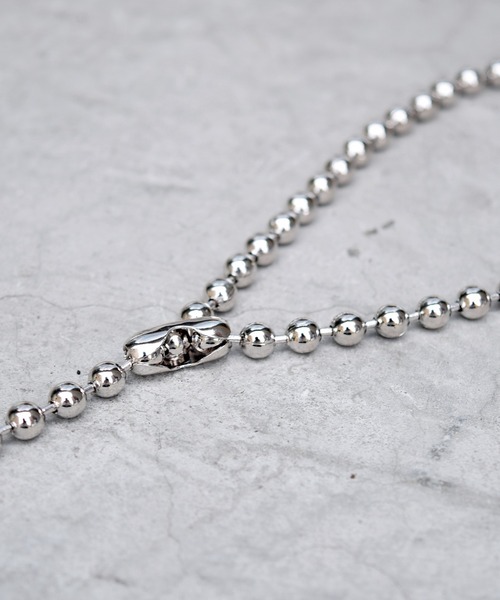 Marient(マリエント)の「Stainless Ball Chain Necklace(Short)(ネックレス・レディース・シルバー・FREE)」の5枚目の写真