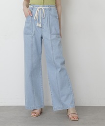 FREE'S MART | 【Sシリーズ対応】ベルト付きセンターシームワイドデニム(その他パンツ)