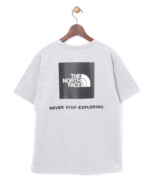 THE NORTH FACE（ザノースフェイス）の「BACKSQAR LOGO T（Tシャツ/カットソー・メンズ・ブラック/ホワイト/グレー・LARGE/MEDIUM/X-LARGE）」の14枚目の写真