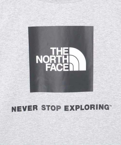 THE NORTH FACE（ザノースフェイス）の「BACKSQAR LOGO T（Tシャツ/カットソー・メンズ・ブラック/ホワイト/グレー・LARGE/MEDIUM/X-LARGE）」の19枚目の写真