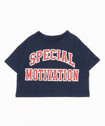 BIG FIELD | カレッジプリントTシャツ（80～150cm）(Tシャツ/カットソー)