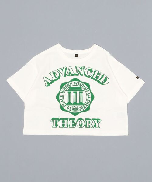 BIG FIELD（ビッグフィールド）の「カレッジプリントTシャツ（80～150cm）（Tシャツ/カットソー・キッズ・ネイビー/ラベンダー/ライトピンク/ブラック/ホワイト・150/80/120/140/110/130/100/95/90）」の2枚目の写真