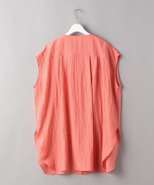 BEAUTY&YOUTH UNITED ARROWS(ビューティーアンドユースユナイテッドアローズ)の「BY レーヨンナイロン フレンチスリーブシャツ(シャツ/ブラウス・レディース・ホワイト/ベージュ/ピンク/その他3・FREE)」の16枚目の写真