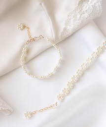 Esti Bracelet / スワロフスキー パール＆クリスタル ブレスレット