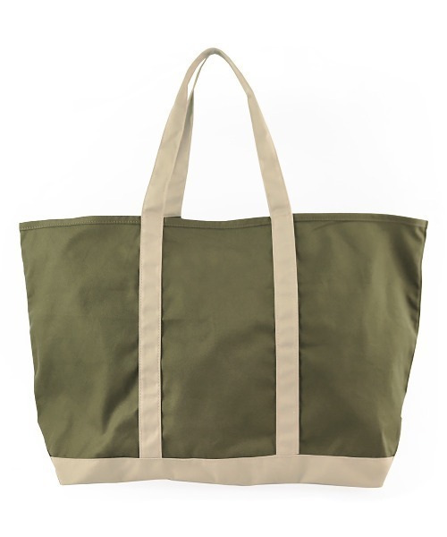 MANASTASH（マナスタッシュ）の「MANASTASH/マナスタッシュ　TOTE BAG　トートバッグ（トートバッグ・メンズ・オリーブ/ナチュラル・FREE）」の5枚目の写真