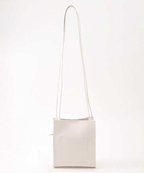 Honeys（ハニーズ）の「スクエアショルダーＢａｇ（ショルダーバッグ・レディース・ピンク系その他/ブルー/ホワイト/ブラック/グレイッシュベージュ/モカ/アイボリー/ピンク・FREE）」の18枚目の写真