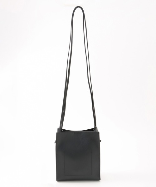 Honeys（ハニーズ）の「スクエアショルダーＢａｇ（ショルダーバッグ・レディース・ピンク系その他/ブルー/ホワイト/ブラック/グレイッシュベージュ/モカ/アイボリー/ピンク・FREE）」の19枚目の写真