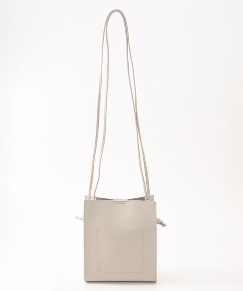 Honeys（ハニーズ）の「スクエアショルダーＢａｇ（ショルダーバッグ・レディース・ピンク系その他/ブルー/ホワイト/ブラック/グレイッシュベージュ/モカ/アイボリー/ピンク・FREE）」の22枚目の写真