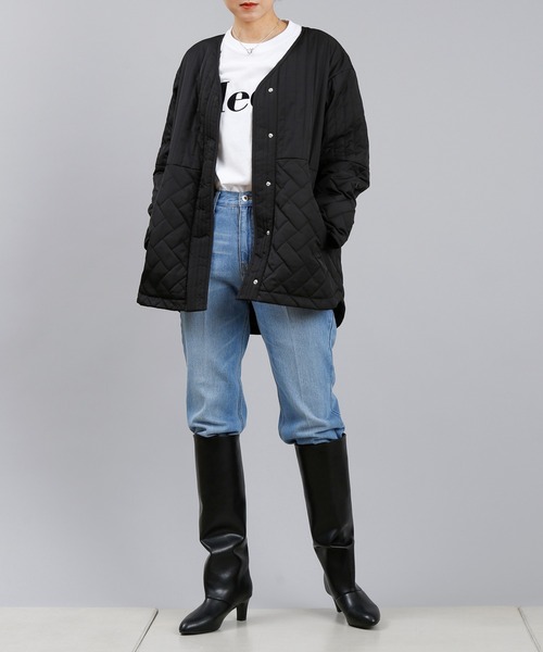 DouDou（ドゥドゥ）の「ロングブーツ（ブーツ・レディース・ブラック/ブラウン/ベージュ・M/L）」の6枚目の写真