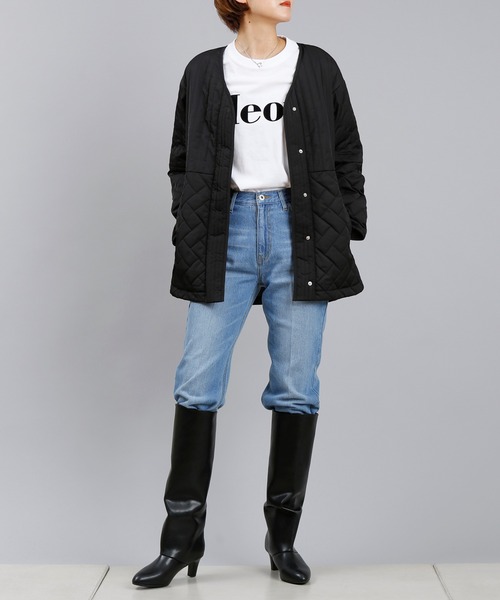 DouDou（ドゥドゥ）の「ロングブーツ（ブーツ・レディース・ブラック/ブラウン/ベージュ・M/L）」の13枚目の写真